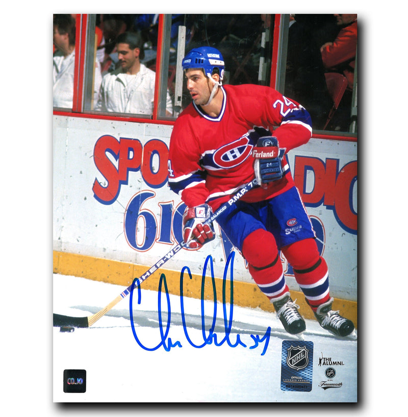 Chris Chelios Montreal Canadiens Autographed Action 8x10 Photo CoJo Sport Collectables Inc.