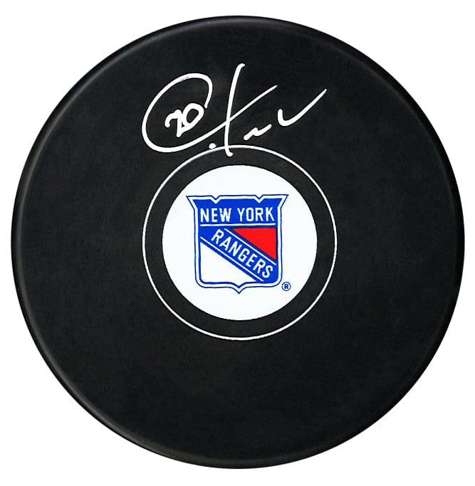 Chris Kreider Autographed New York Rangers Puck CoJo Sport Collectables Inc.