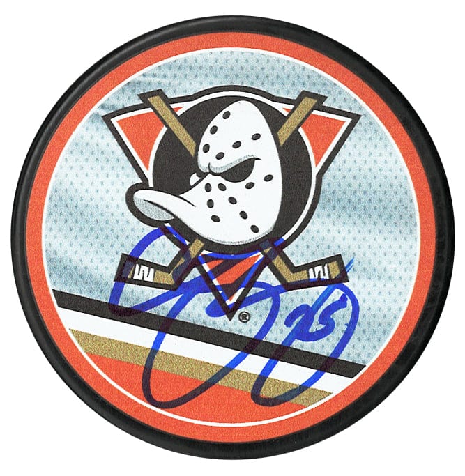 Chris Pronger Autographed Anaheim Ducks Reverse Retro 2.0 Puck CoJo Sport Collectables Inc.