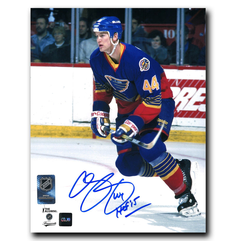 Chris Pronger St. Louis Blues Autographed 8x10 Photo CoJo Sport Collectables Inc.