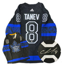 Chris Tanev Toronto Maple Leafs Autographed Adidas Bieber Flipside Jersey