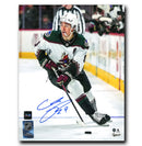 Clayton Keller Arizona Coyotes Autographed Away 8x10 Photo CoJo Sport Collectables Inc.
