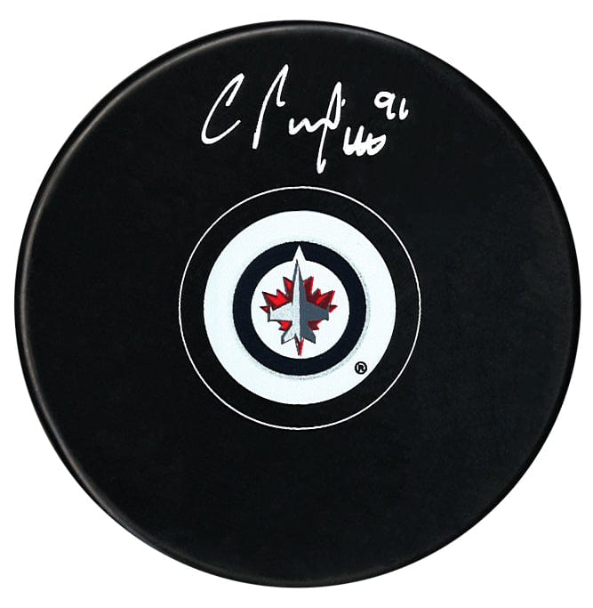 Cole Perfetti Autographed Winnipeg Jets Puck CoJo Sport Collectables Inc.