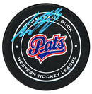 Connor Bedard Autographed Regina Pats Official Puck