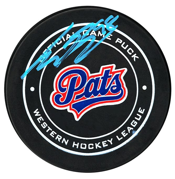Connor Bedard Autographed Regina Pats Official Puck