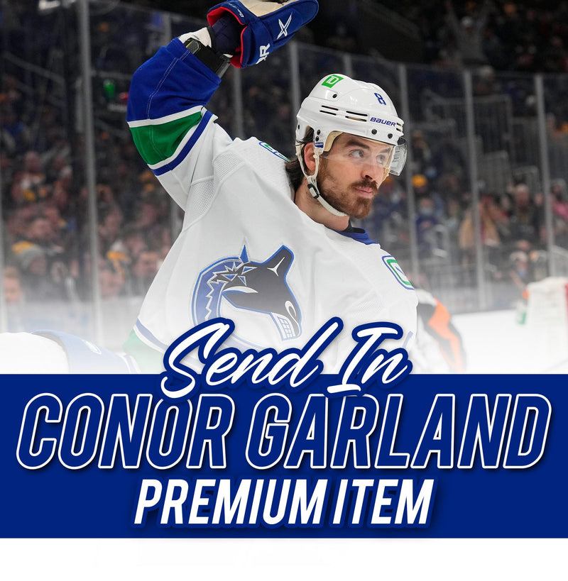 (Send-In) Conor Garland Premium Item CoJo Sport Collectables Inc.