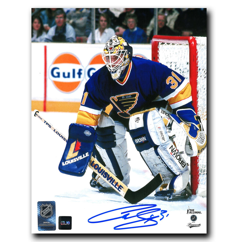 Curtis Joseph St. Louis Blues Autographed 8x10 Photo CoJo Sport Collectables Inc.