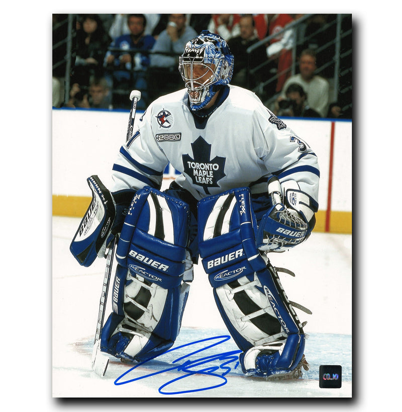 Curtis Joseph Toronto Maple Leafs Autographed Crease 8x10 Photo CoJo Sport Collectables Inc.