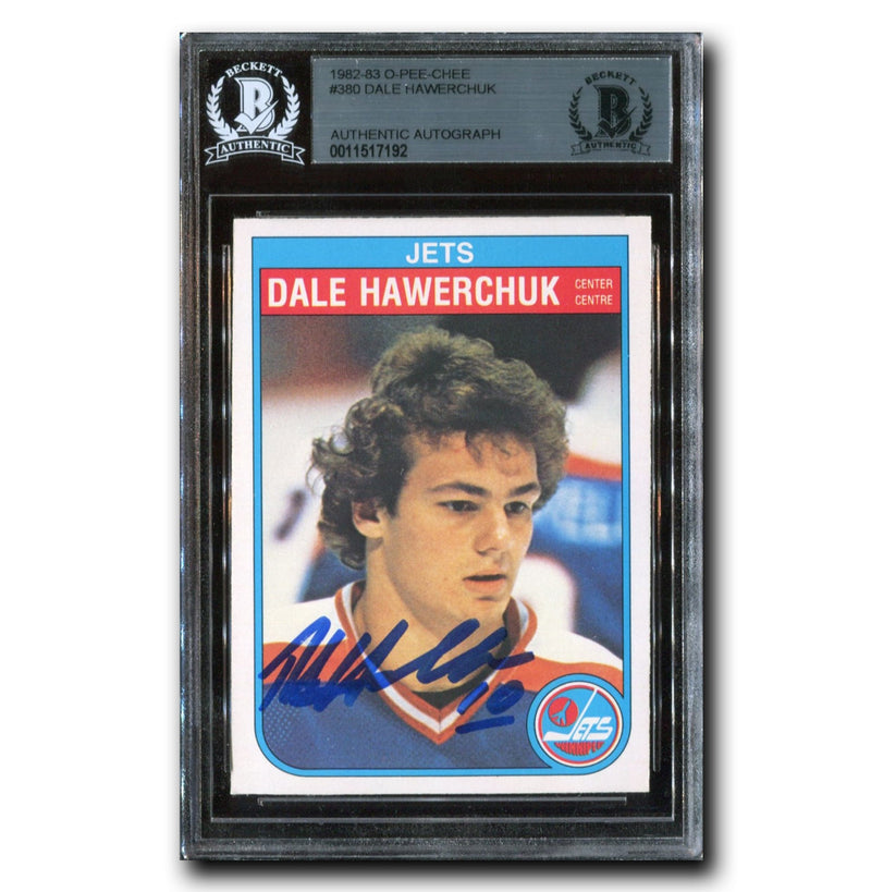 Dale Hawerchuk Autographed 1982-83 O-Pee-Chee