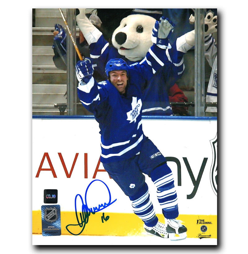 Darcy Tucker Toronto Maple Leafs Autographed Carlton 8x10 Photo CoJo Sport Collectables Inc.