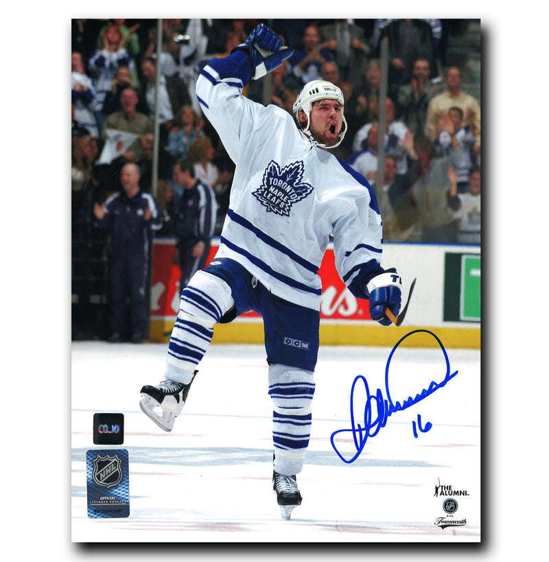 Darcy Tucker Toronto Maple Leafs Autographed Goal Celebration 8x10 Photo CoJo Sport Collectables Inc.