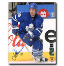Darcy Tucker Toronto Maple Leafs Autographed Skating 8x10 Photo