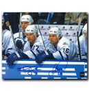 Darcy Tucker and Shayne Corson Toronto Maple Leafs Dual Autographed Bench 8x10 Photo CoJo Sport Collectables