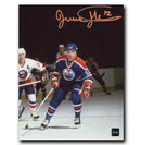 Dave Hunter Edmonton Oilers Autographed Skating 8x10 Photo CoJo Sport Collectables Inc.