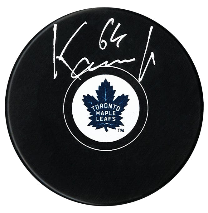 David Kampf Autographed Toronto Maple Leafs Puck CoJo Sport Collectables Inc.