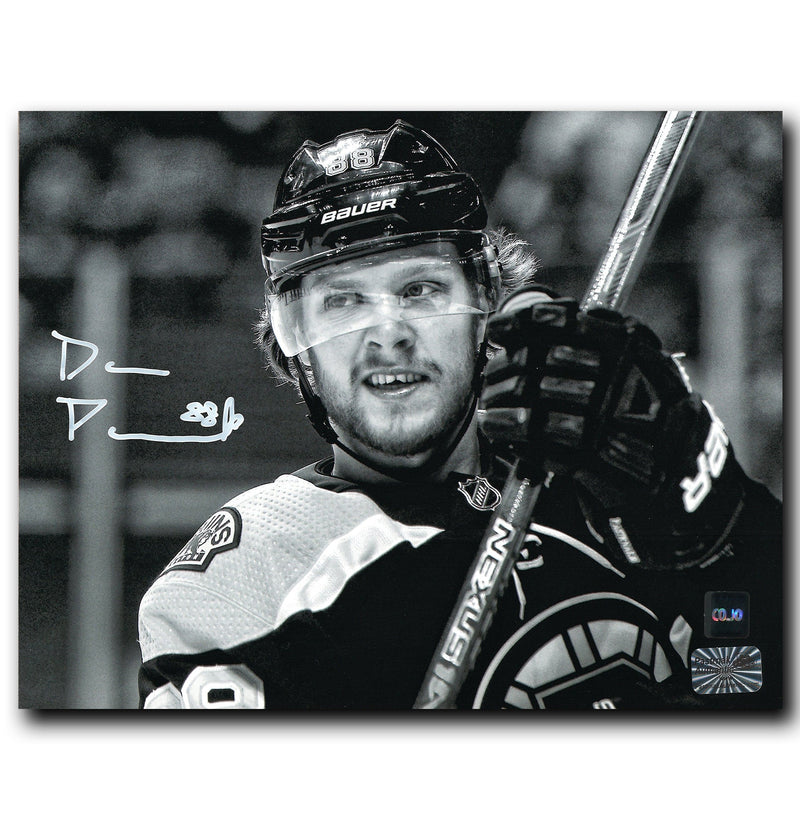 David Pastrnak Boston Bruins Autographed Edit 8x10 Photo CoJo Sport Collectables Inc.