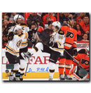 David Pastrnak Boston Bruins Autographed Goal Celebration 8x10 Photo CoJo Sport Collectables