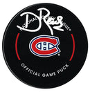 David Reinbacher Autographed Montreal Canadiens Official Puck CoJo Sport Collectables Inc.