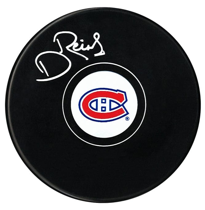 David Reinbacher Autographed Montreal Canadiens Puck CoJo Sport Collectables Inc.