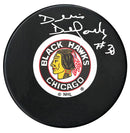 Denis DeJordy Autographed Chicago Blackhawks Puck CoJo Sport Collectables Inc.
