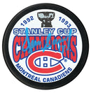 Denis Savard Autographed Montreal Canadiens 1993 Stanley Cup Champions Puck