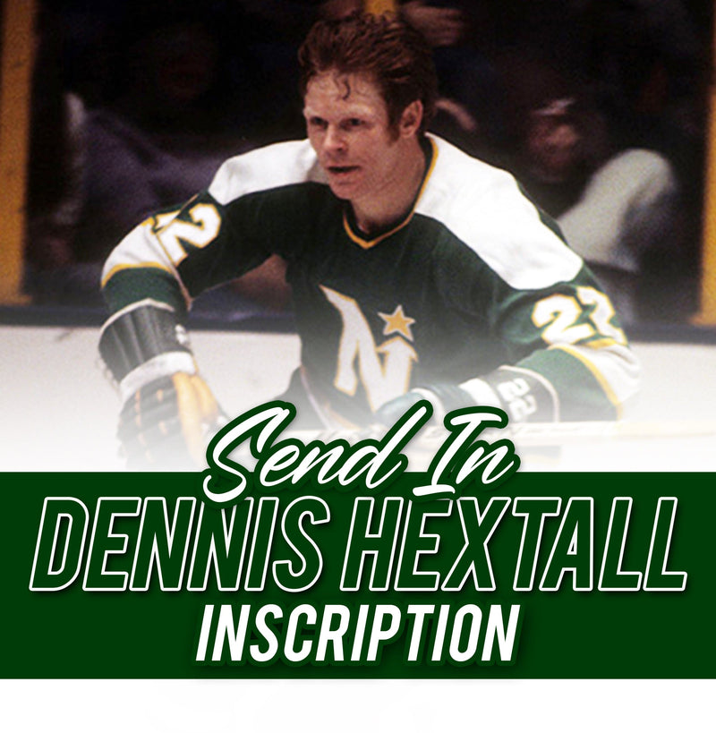 (Send-In) Dennis Hextall Inscription Ticket CoJo Sport Collectables Inc.