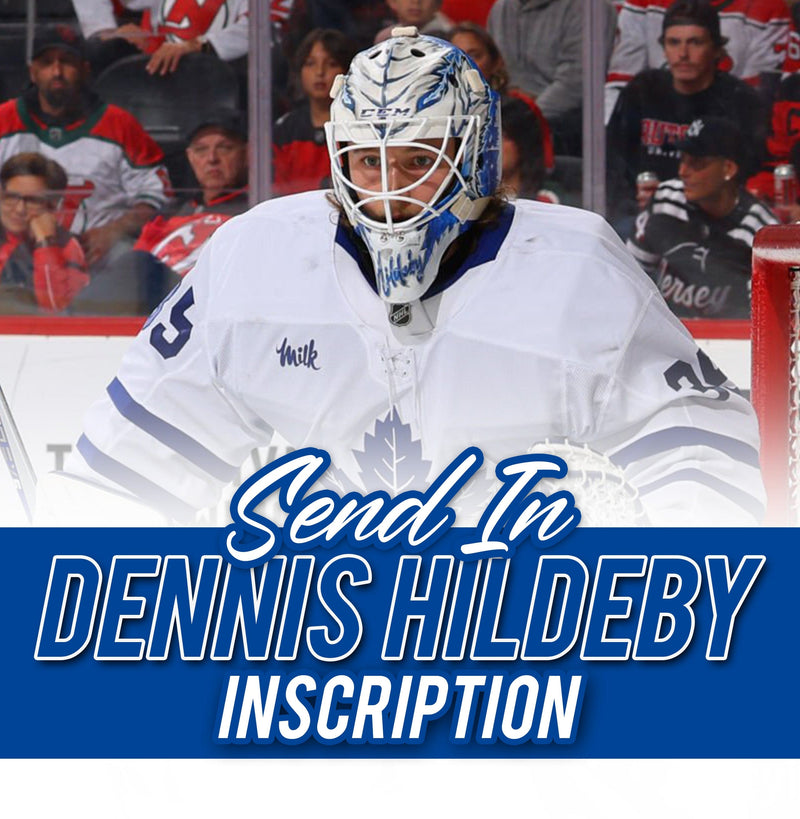 (Send-In) Dennis Hildeby Inscription Ticket CoJo Sport Collectables Inc.