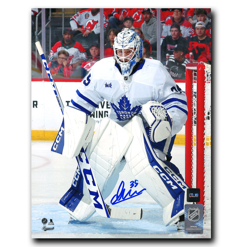 Dennis Hildeby Toronto Maple Leafs Autographed Away 8x10 Photo