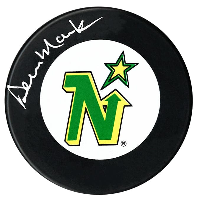 Dennis Maruk Autographed Minnesota North Stars Puck CoJo Sport Collectables Inc.