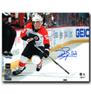 Denver Barkey Philadelphia Flyers Autographed Skating 8x10 Photo CoJo Sport Collectables Inc.