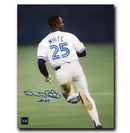 Devon White Toronto Blue Jays Autographed Running 8x10 Photo CoJo Sport Collectables Inc.