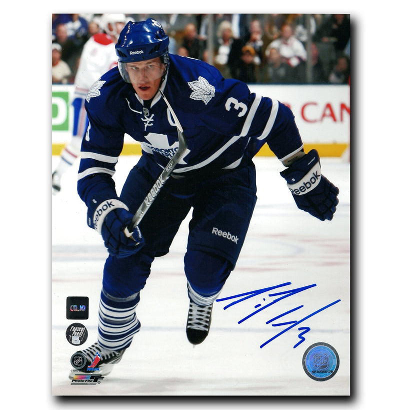 Dion Phaneuf Toronto Maple Leafs Autographed Skating 8x10 Photo CoJo Sport Collectables Inc.