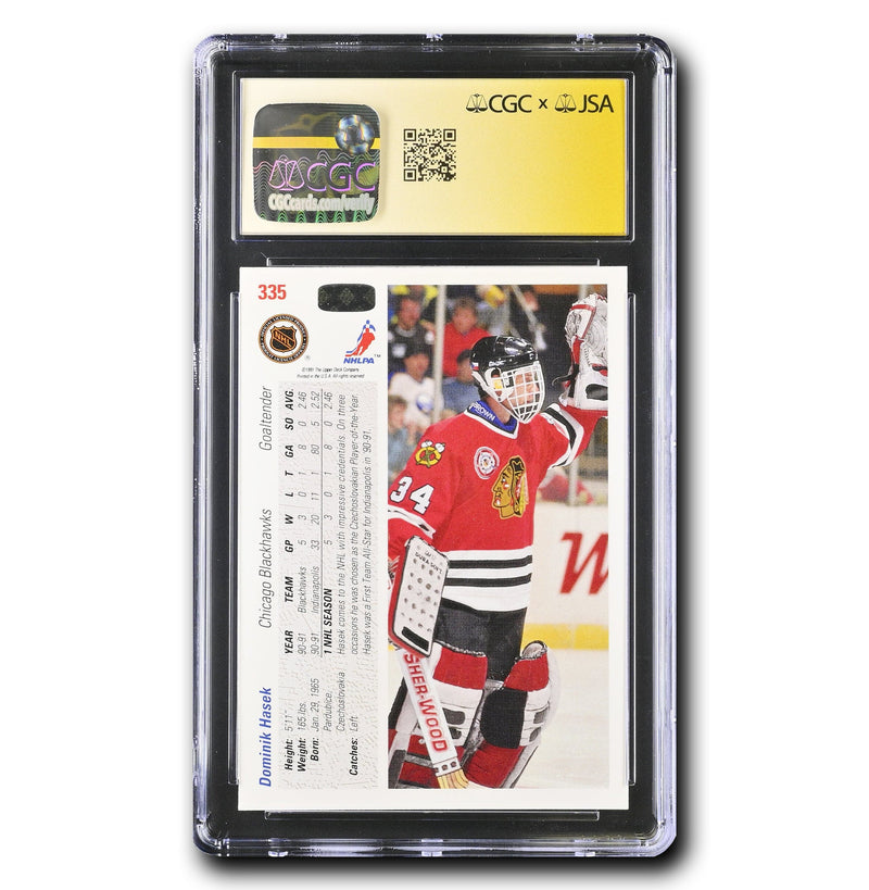 Dominik Hasek Autographed 1991-92 Upper Deck