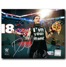 Dominik Mysterio WWE Autographed Entrance 8x10 Photo CoJo Sport Collectables Inc.