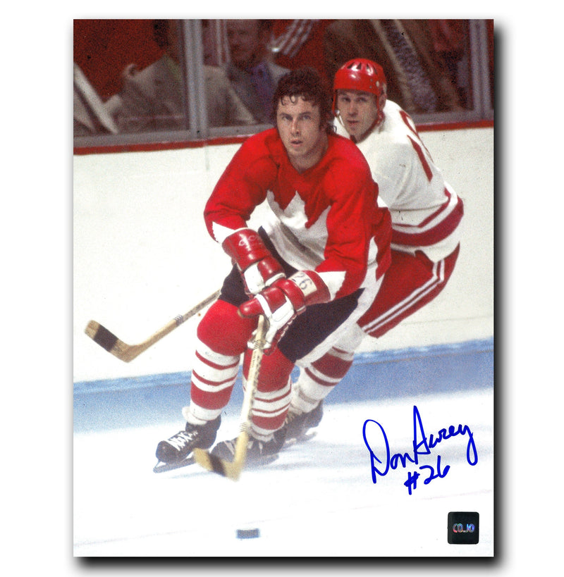 Don Awrey Summit Series Autographed 8x10 Photo CoJo Sport Collectables Inc.