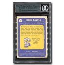 Doug Favell Autographed 1969-70 Topps