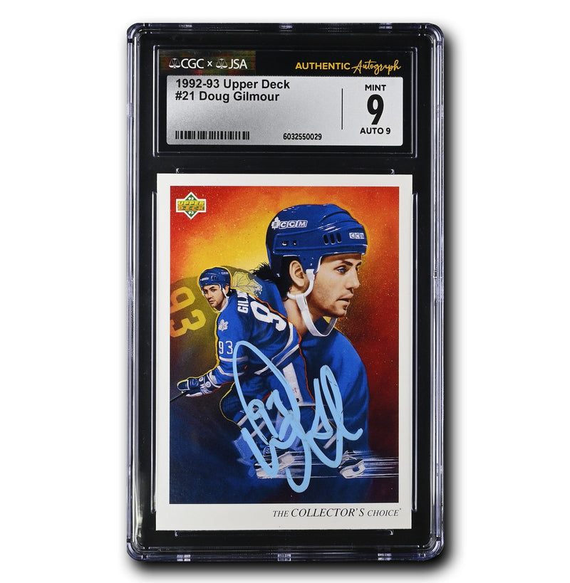 Doug Gilmour Autographed 1992-93 Upper Deck