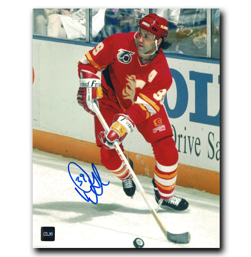 Doug Gilmour Calgary Flames Autographed Action 8x10 Photo CoJo Sport Collectables Inc.