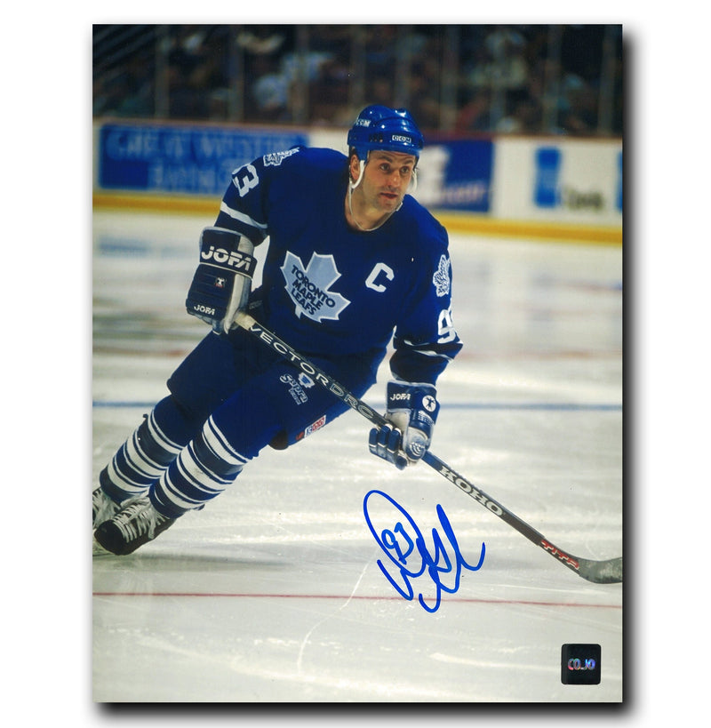 Doug Gilmour Toronto Maple Leafs Autographed 8x10 Photo CoJo Sport Collectables Inc.