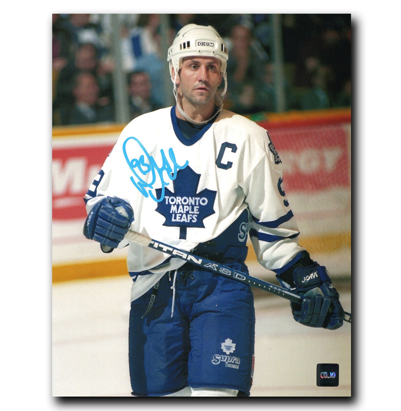 Doug Gilmour Toronto Maple Leafs Autographed Away 8x10 Photo CoJo Sport Collectables Inc.