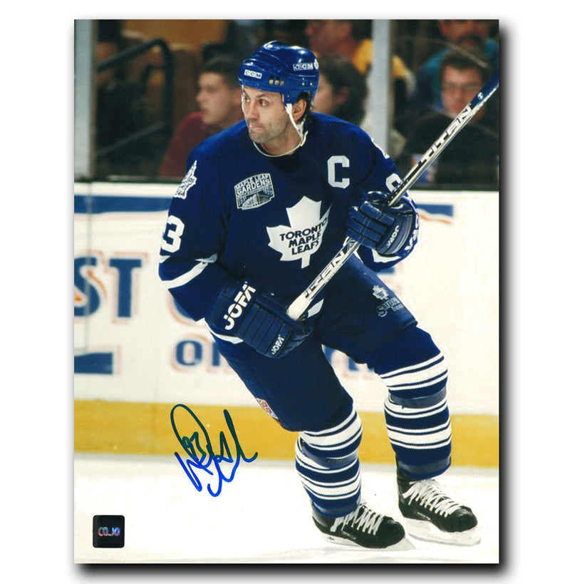 Doug Gilmour Toronto Maple Leafs Autographed Skating 8x10 Photo CoJo Sport Collectables Inc.