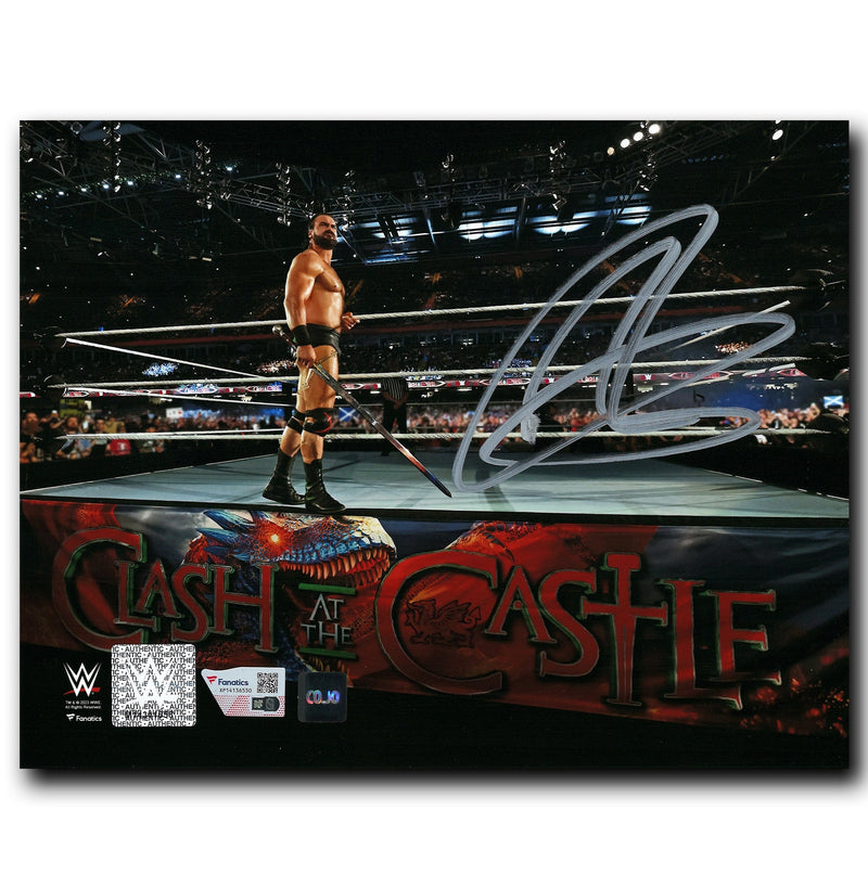 Drew McIntyre WWE Autographed Ring 8x10 Photo CoJo Sport Collectables Inc.