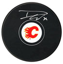 Dustin Wolf Autographed Calgary Flames Puck CoJo Sport Collectables Inc.