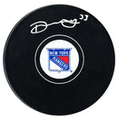 Dylan Garand Autographed New York Rangers Puck - CoJo Sport Collectables Inc.