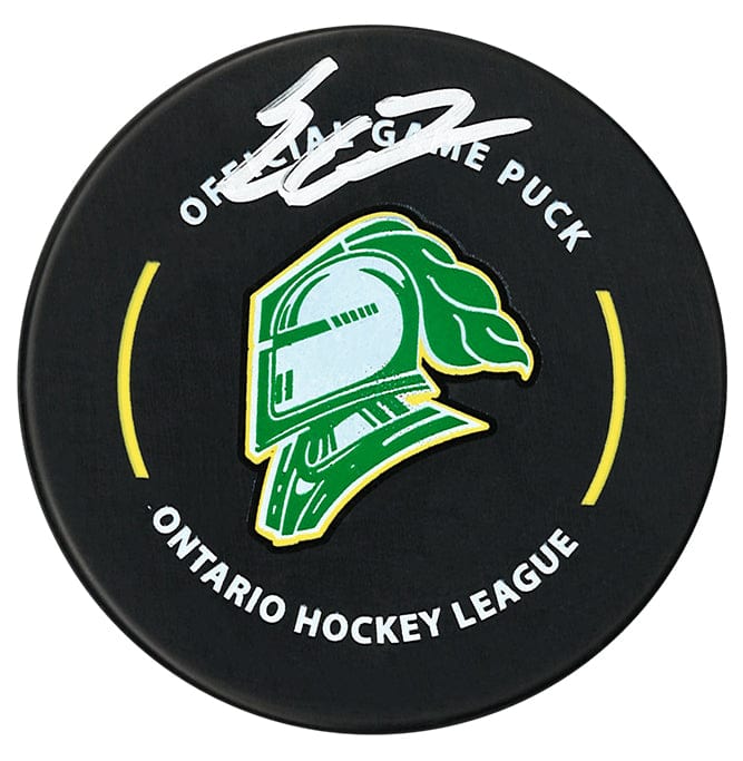 Easton Cowan Autographed London Knights Official Puck CoJo Sport Collectables Inc.