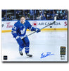 Easton Cowan Toronto Maple Leafs Autographed Rookie Lap 8x10 Photo CoJo Sport Collectables Inc.
