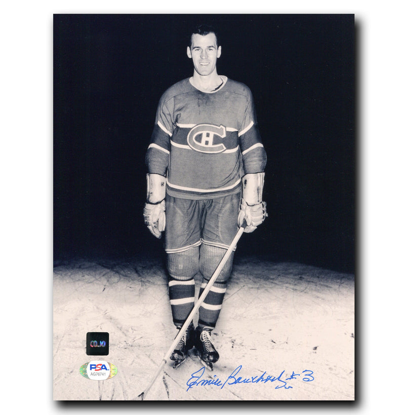 Emile Butch Bouchard Montreal Canadiens Autographed 8x10 Photo CoJo Sport Collectables