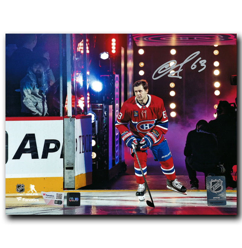 Evgenii Dadonov Montreal Canadiens Autographed Entrance 8x10 Photo CoJo Sport Collectables Inc.