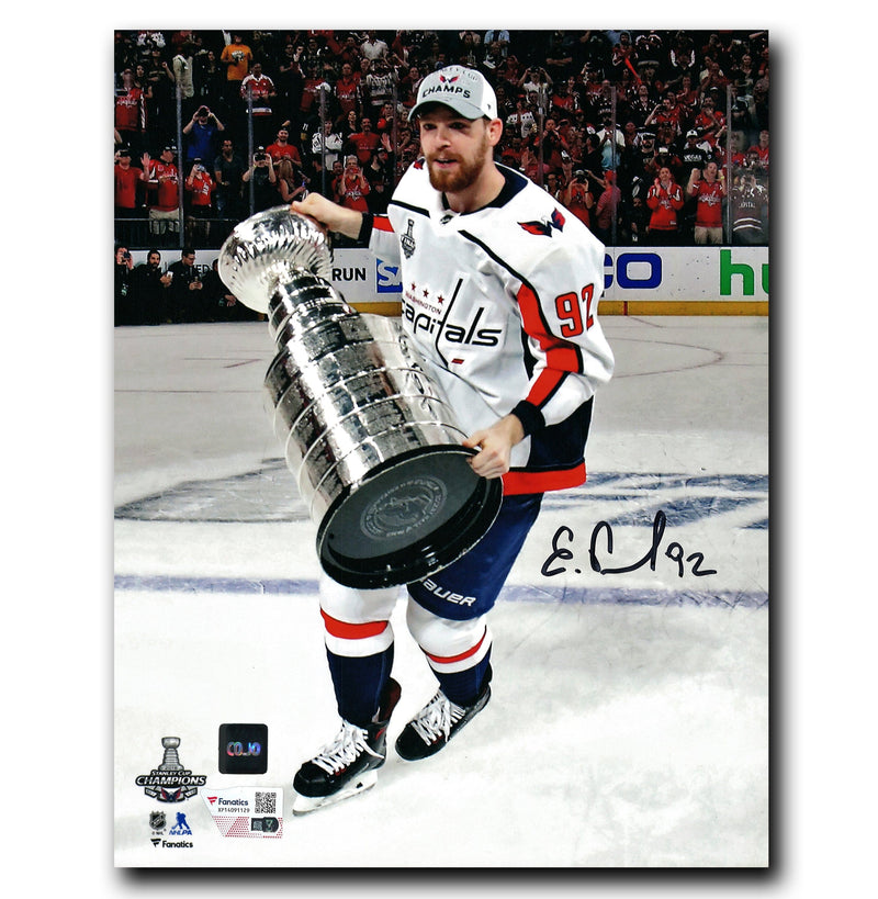 Evgeny Kuznetsov Washington Capitals Autographed 2018 Stanley Cup 8x10 Photo CoJo Sport Collectables Inc.