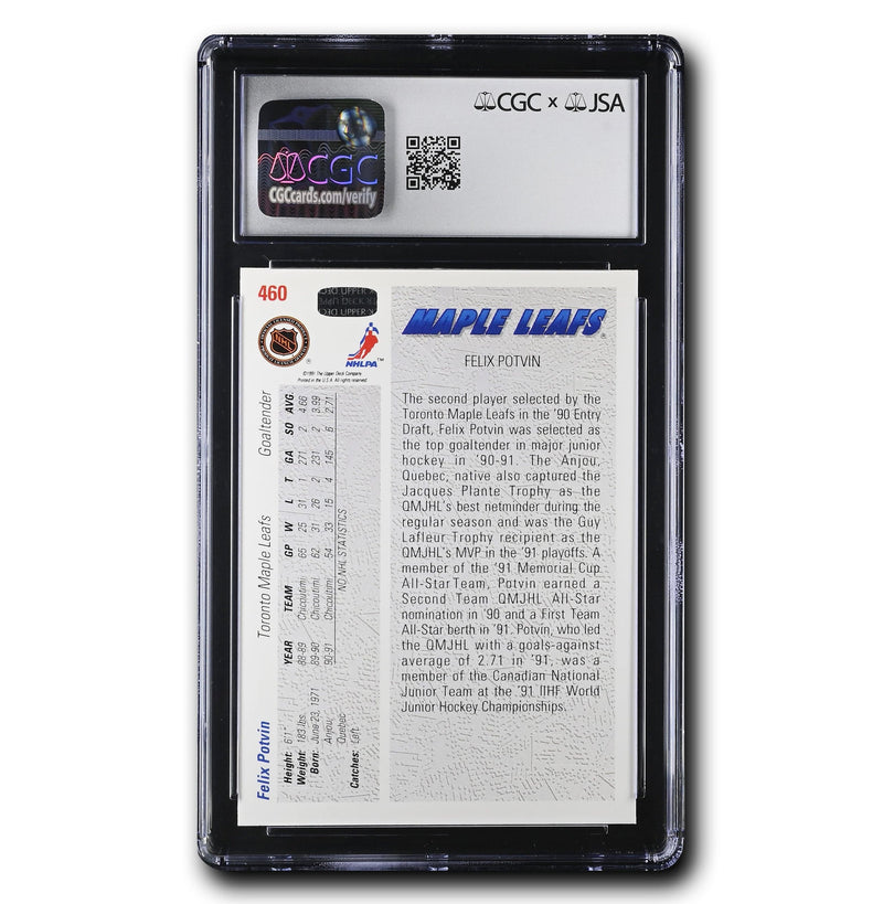 Felix Potvin Autographed 1991-92 Upper Deck
